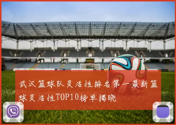 武汉篮球队灵活性排名第一最新篮球灵活性TOP10榜单揭晓