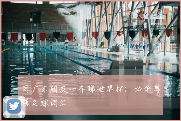 同广东朋友一齐睇世界杯:必学粤语足球词汇