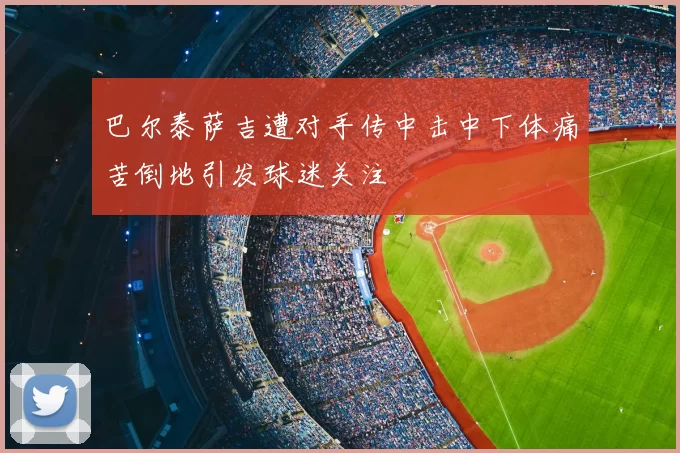 巴尔泰萨吉遭对手传中击中下体痛苦倒地引发球迷关注