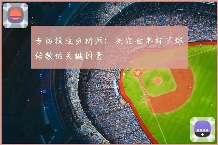 专访投注分析师:决定世界杯买球倍数的关键因素