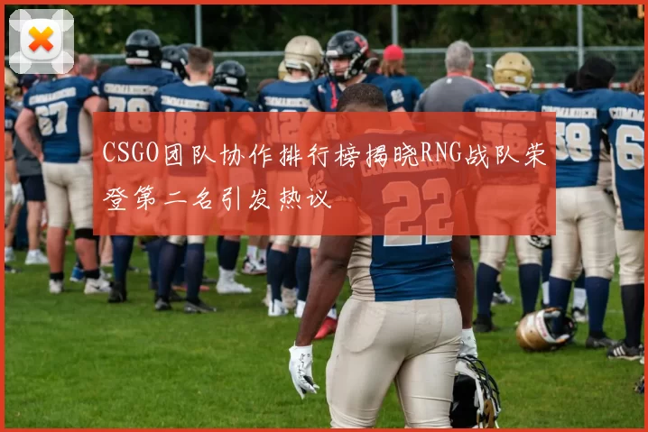 CSGO团队协作排行榜揭晓RNG战队荣登第二名引发热议