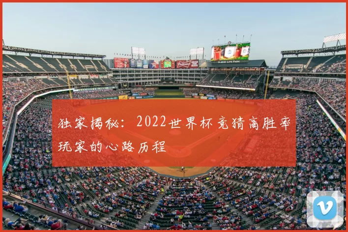 独家揭秘:2022世界杯竞猜高胜率玩家的心路历程